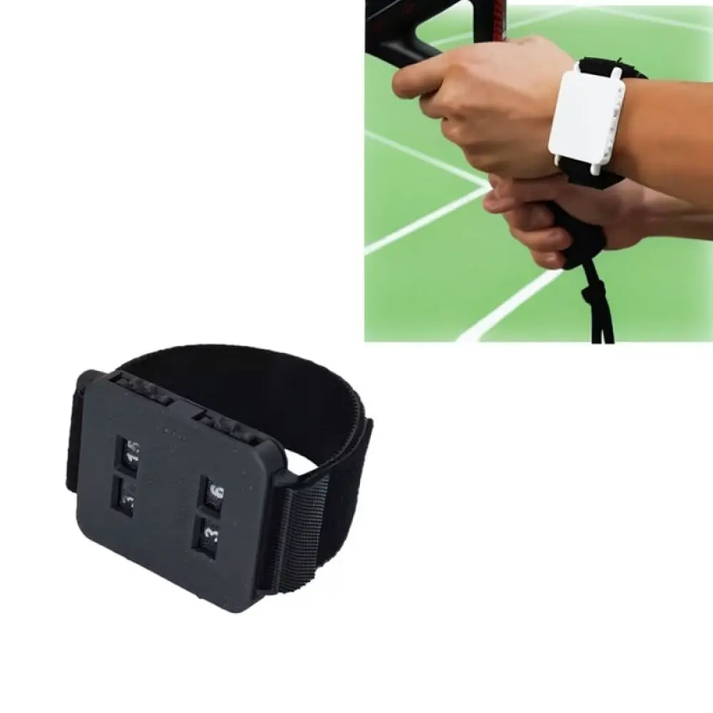 Wrist Scorekeeper For Tennis Badminton Sports Easy Operation Manual Counter Bracelet Outdoor Racket Game Equipment
