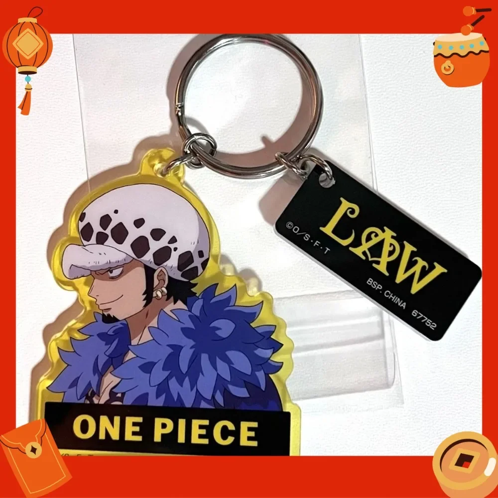 One Piece Acrylic keychain Trafalgar Law cartoon accessory bag car key decoration, anime-related gift 2026 - view 5