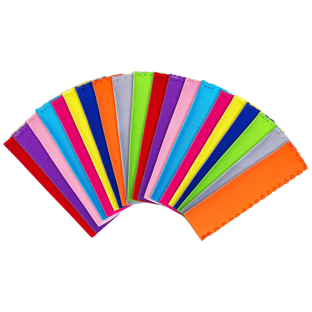 

20 Pcs Popsicle Sleeves Reusable Square Watch Ring Ice Holders Lolly Freezer Bags Constant