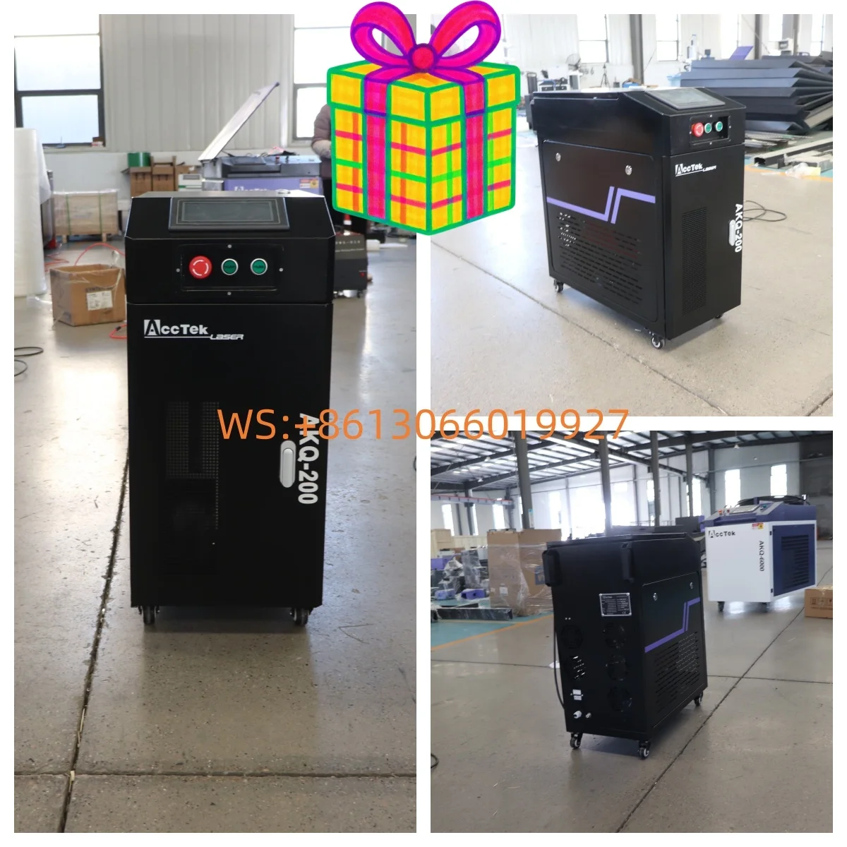 Portable 100W 200W 300W 500W 1000w Pulse Fiber Laser Cleaner for Rust and Paint Removal