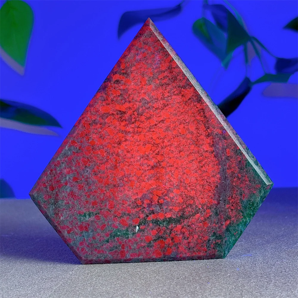 

Ruby With Emerald Free Form Crystal Natural Stone Quartz Stone Minerals Home Decoration Reiki Craft Energy Healing Luck Love