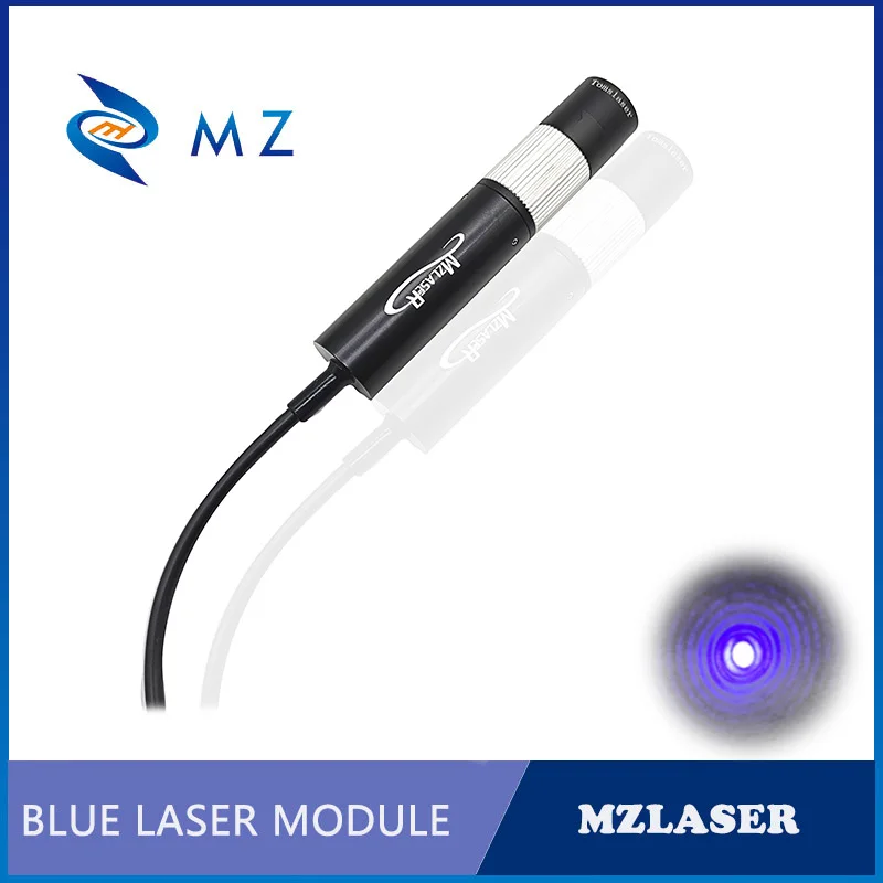 Imagem -03 - Módulo de Diodo Laser Azul e Violeta com Suporte de Fornecimento Focagem Ajustável Alta Estabilidade Ttl D16 x 81 mm 405nm Venda Quente