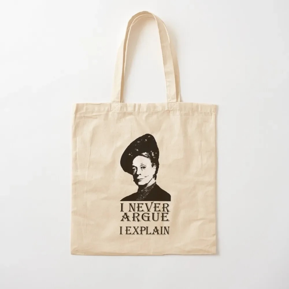 

i never argue i explain Tote Bag Shopping bags sacs de shopping