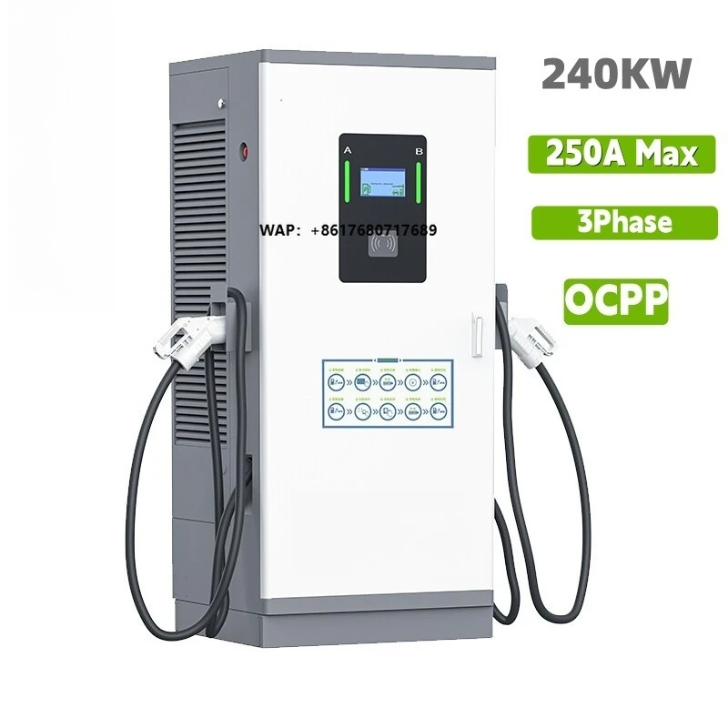 Commercial 240kw Floor-Mounted Fast Charging Pile for Heavy Electric Trucks High-Efficiency Charging Station