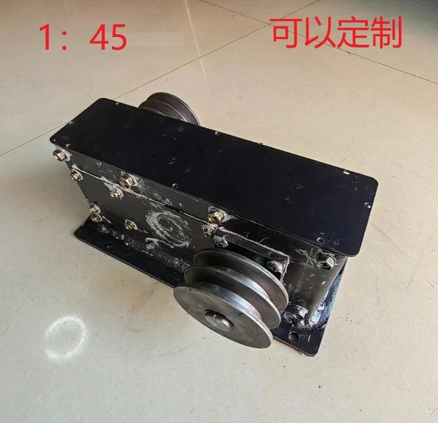 1 kw growth gearbox pulley gear set transmission gearbox hydroelectric power can be customized