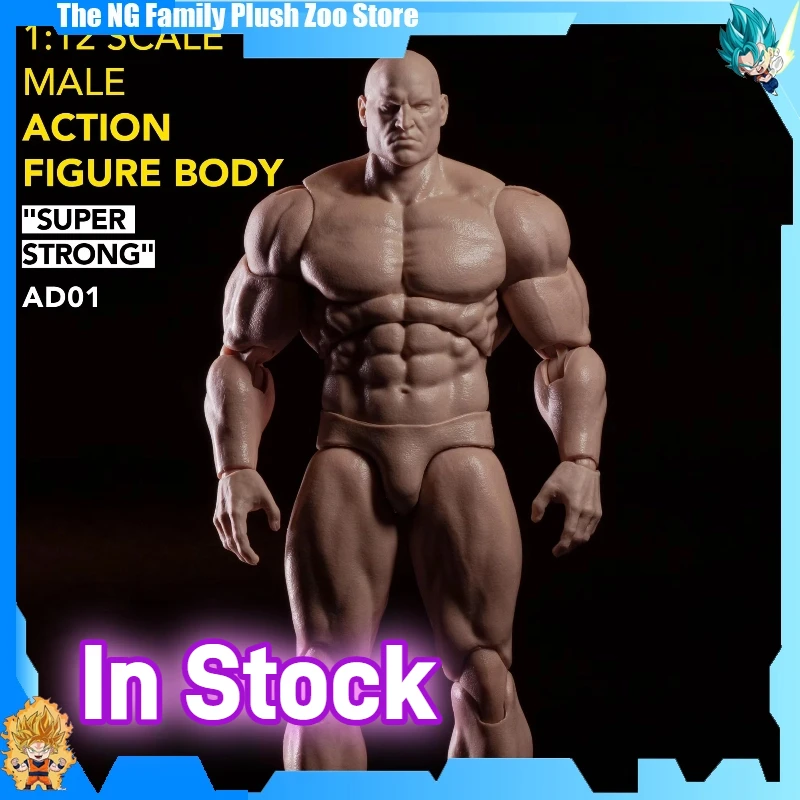 

Muff Toys Adam 1/12 Scale Male Super Flexible Muscle Joint Body Action Figure Model Collection Doll Toy Gift in Stock