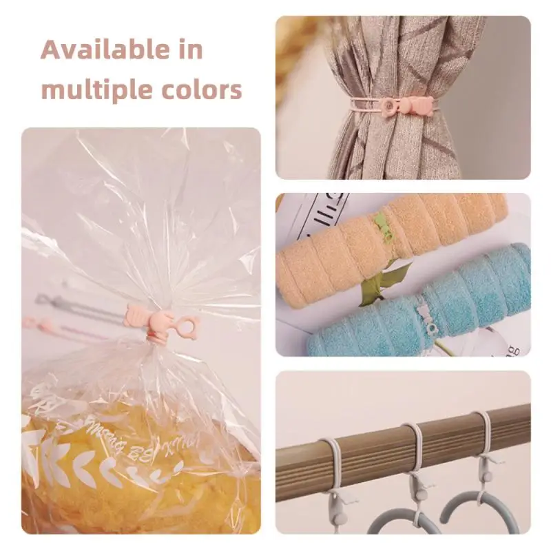 1PCS Cable Organizer Ties Clip Charger Cord Management Silicone Wire Manager Mouse Earphone Holder Data Line Winder Straps