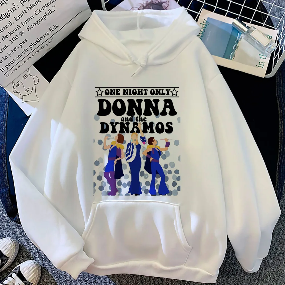 Mamma Mia hoodie youthful patterned anime comic female tracksuits hoddie soft fabric harajuku elegant