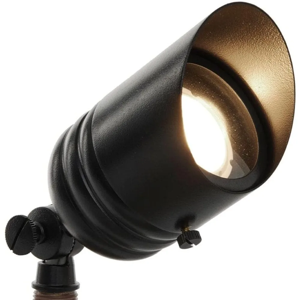 أضواء كاشفة 12 فولت مجموعة أضواء LED خارجية 6 عبوات مع محول لحديقة ساحة الحديقة فناء شجرة منزل إضاءة المناظر الطبيعية #2