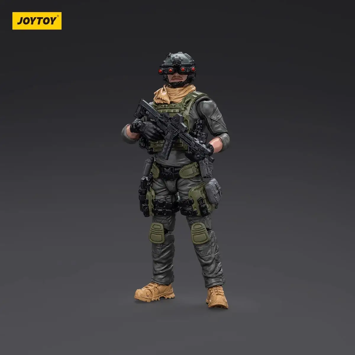 JOYTOY NATO Defense Forces 13th Assault Squad Sniper 1:18 Mobile Soldiers Figure Game Models Military Toys Collection Ornaments