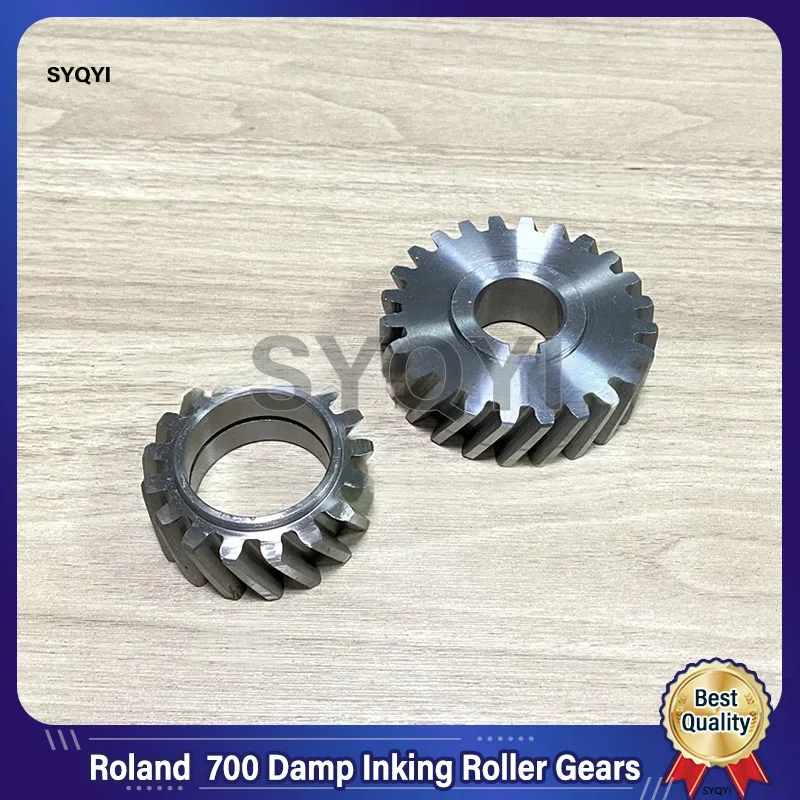 

Roland Printer Parts 700 Damp Inking Roller Gears 17T Damp Gear 22T Ink Gear