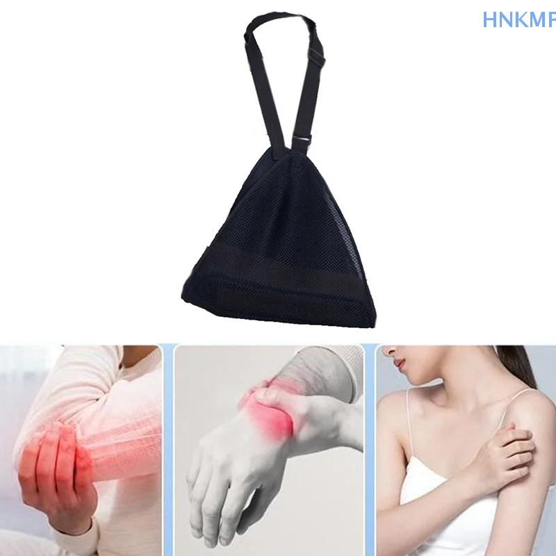 Breathable Arm Sling Adjustable Support Strap Lightweight Immobilizer For Injury Shoulder Elbow Wrist Rotator Cuff