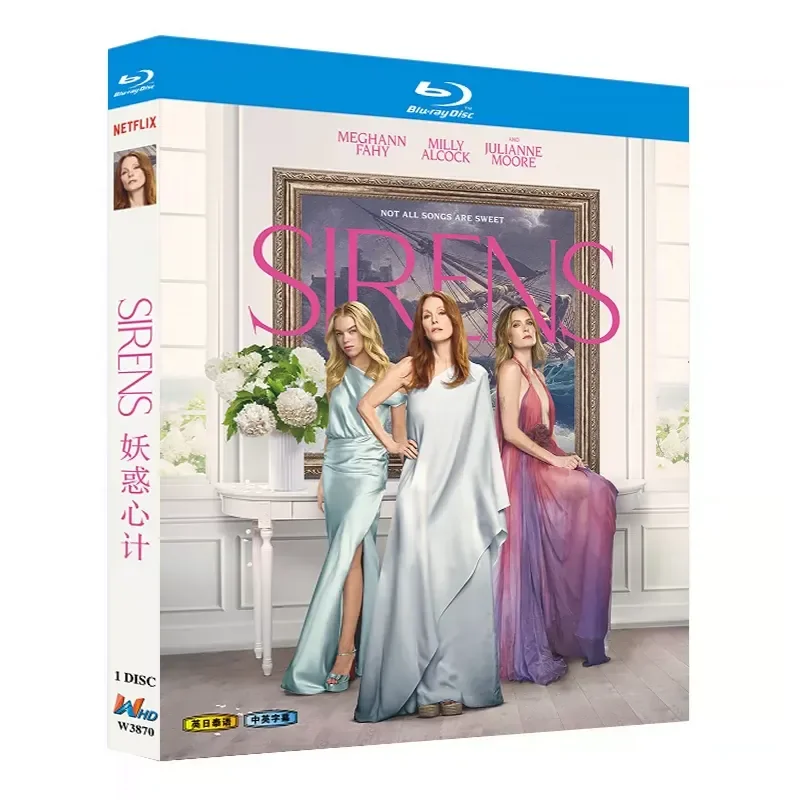 Blu ray Ultra High Definition American Drama Bewitching and Scheming BD Disc Box with Chinese and English Subtitles
