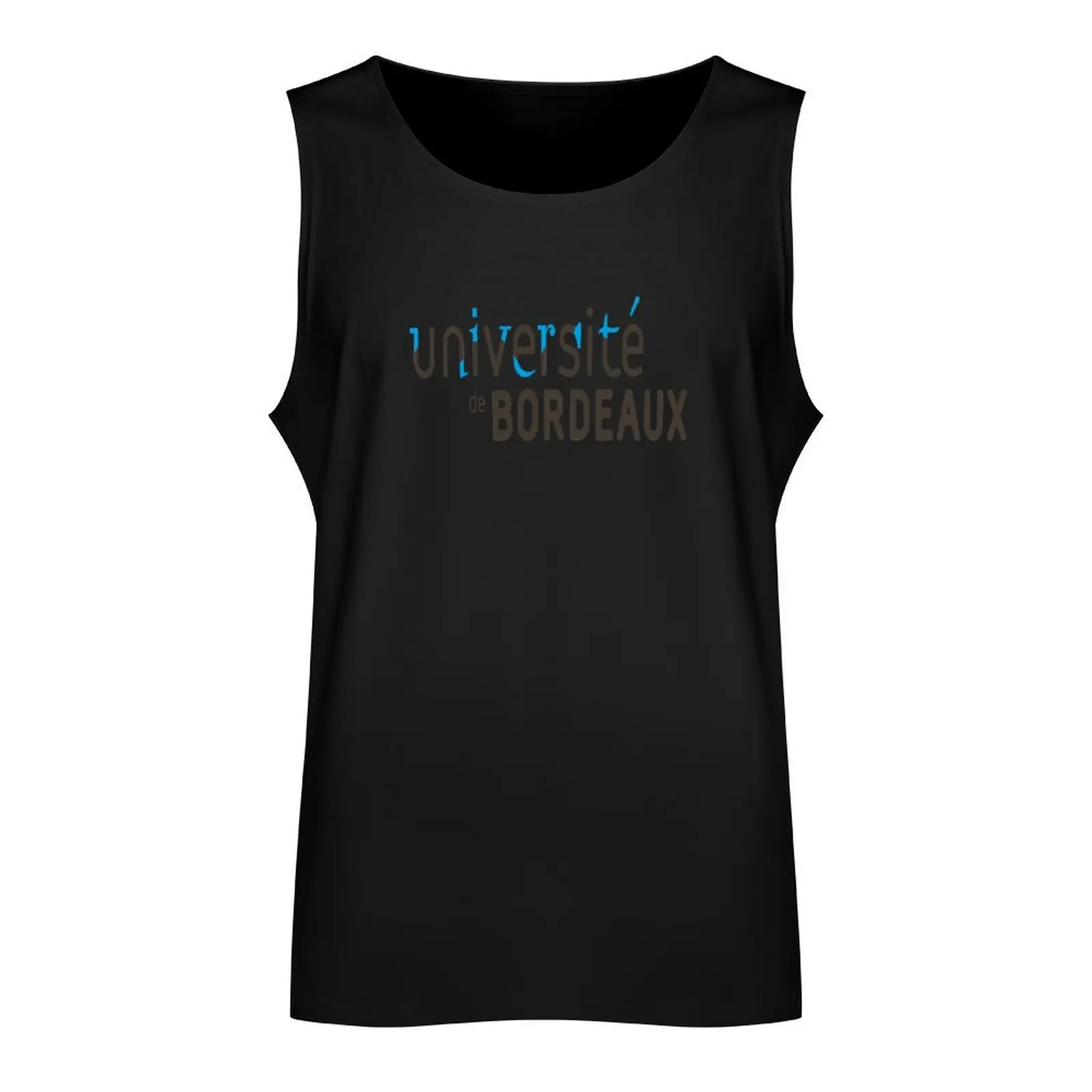 Université de Bordeaux Tank Top t shirt gym gym shirt man