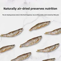 Nai chong Freeze-Dried Freshwater Fish Snacks - All-Natural Treats for Turtles, Cats, Dogs & Small Pets - Nutritional Supplement 3