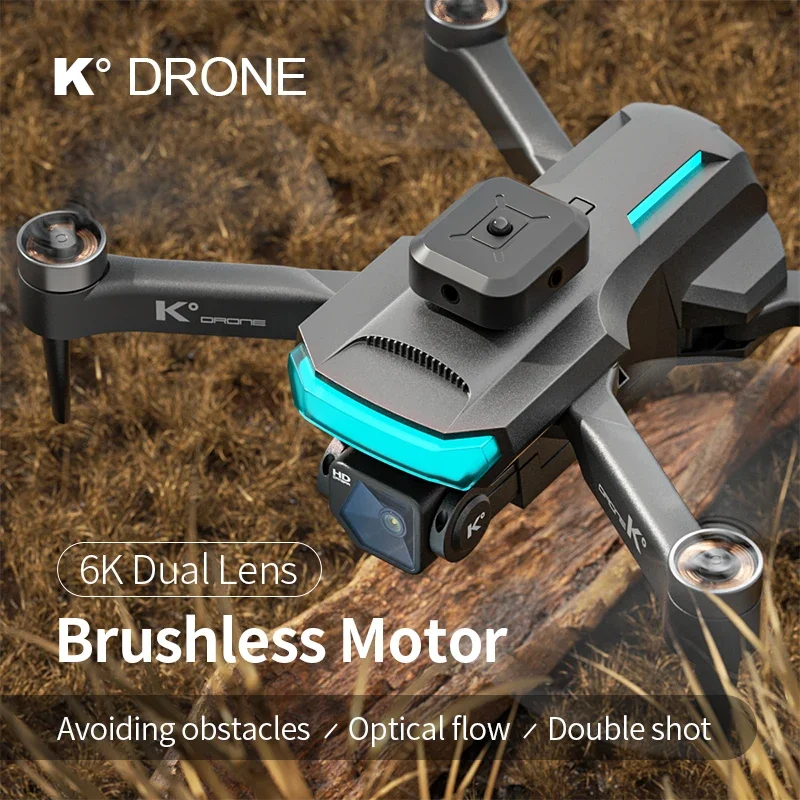 Camera Brushless Power Opitical Flow Foldble Light  UAV 2024 New K° Max Drone Professional EIS Gimbal 6K HD