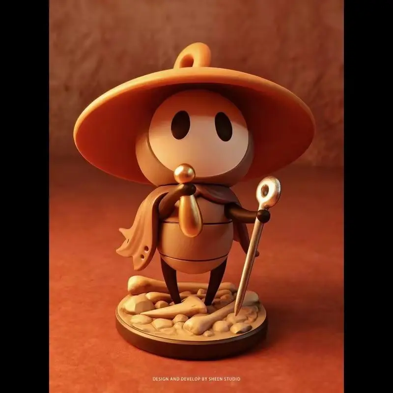 Figura de Acción de PVC de Sheen Studio Hollow Knight Silksong Sherma de 12 CM, Coleccionable para Fanáticos del Anime y Videojuegos, Estatua Decorativa para Escritorio, Regalo