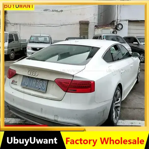 ABS 소재 탄소 섬유 룩 자동차 리어윙 스포일러, 아우디 A5 S5 RS5 B8 2009 2010 2011 2012 2013 2014 2015 2016 하이 퀄리티