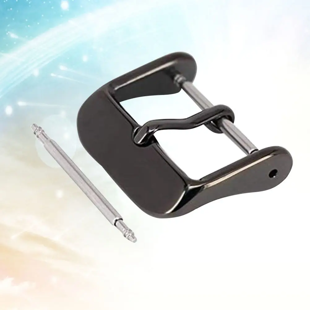 4Pcs 22Mm Stainless Steel Watch Clasp Strong Corrosion Resistant Buckle for All Watch Bands Quick Release Luxury Finish