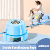 Electric Counting Rope Skipping Machine Automatic Remote Control  Jump Rope Digital Counter Indoor Outdoor exercise Toys Games