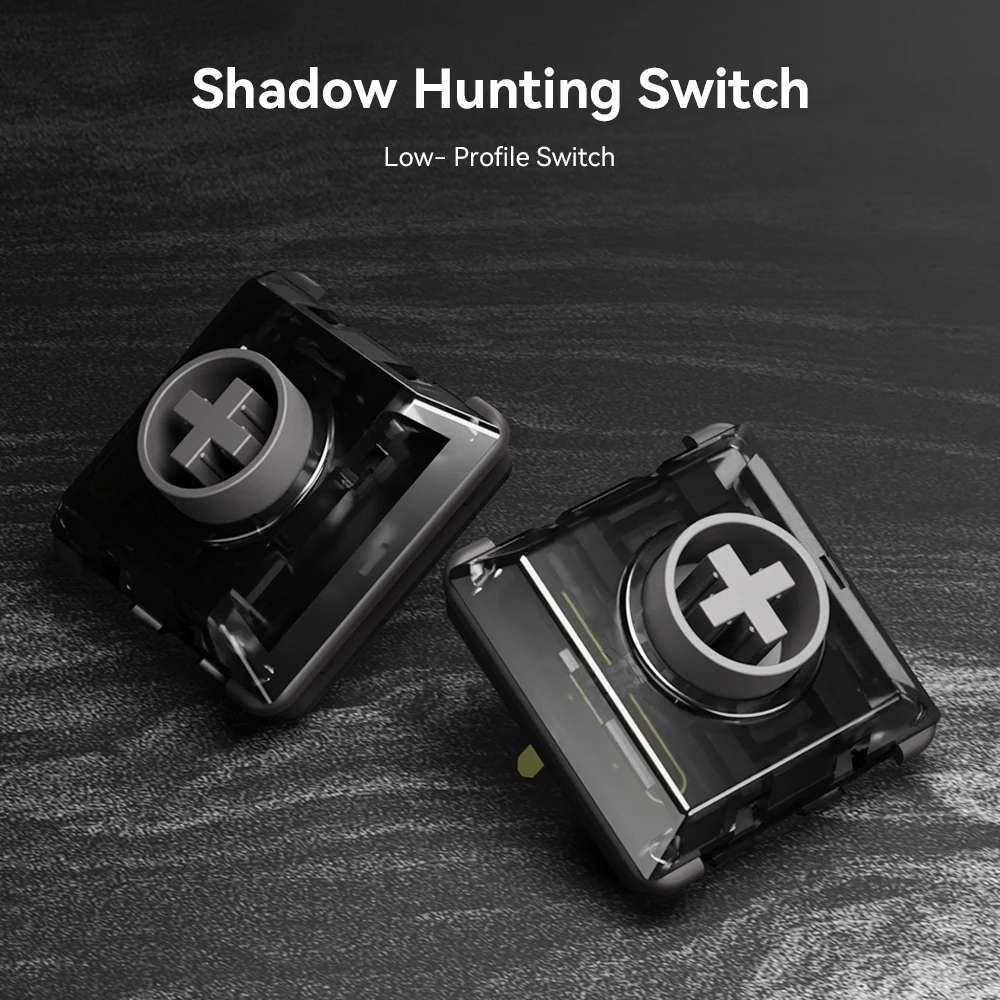 Haute42 Kailh Low Profile Shadow Hunting Switch For Hitbox Controller Mechanical Keyboard 2.0mm Linear Silent Switch For Hitbox