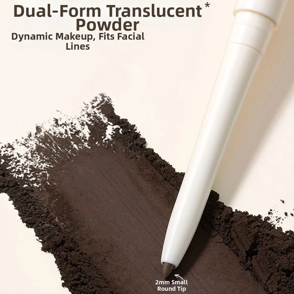 New 2-in-1 Gel Eyeliner Color-Locking Long-Lasting Smudge-proof Eyeliner Smooth Waterproof Gel Eyeliner Pen