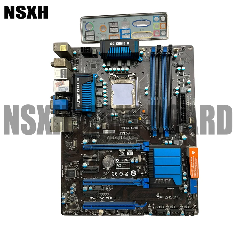 

Z77A-G45 Motherboard 32GB LGA 1155 DDR3 ATX Mainboard 100% Tested Fully Work