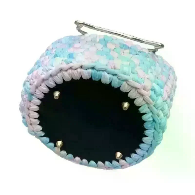 

Oval Round Bottom For Knitted Bag Leather Bag Accessories Handmade Bottom With Holes Diy Crochet Bag Bottom