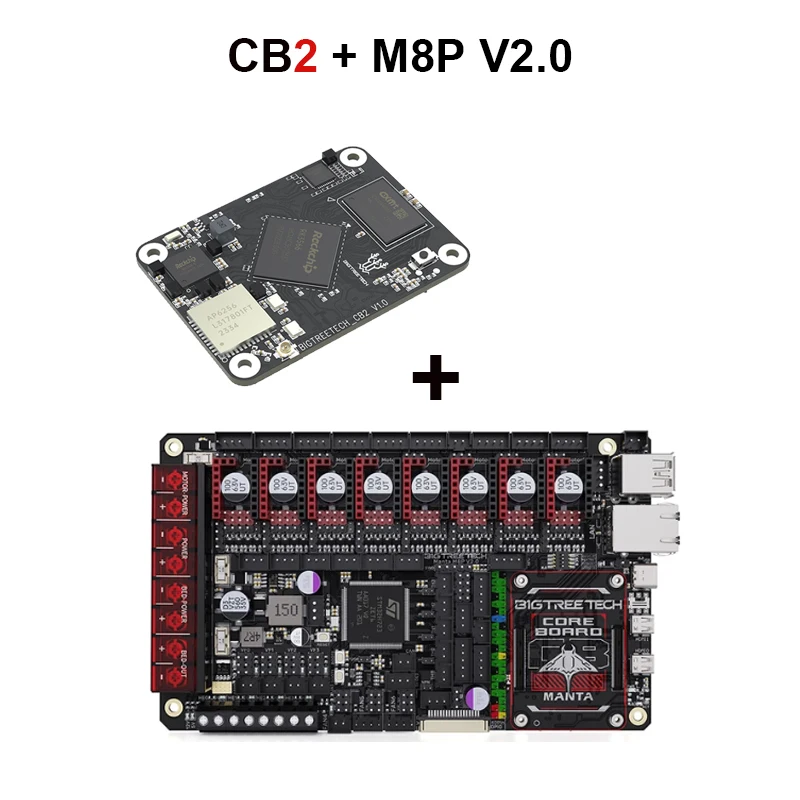 BIGTREETECH BTT CB2 Core Board SKR MINI E3 V3.0 Manta M8P Voor Klipper 3D Printer Onderdelen VS Raspberry Pi 4/3B Voor Voron