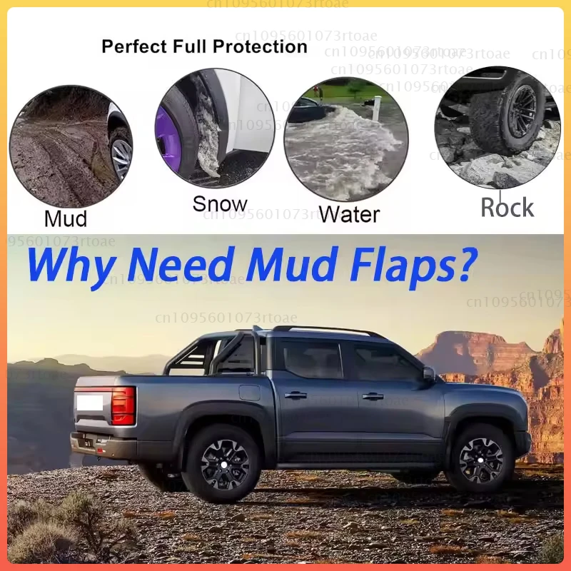 

4Pcs Set For Toyota Highlander Kluger XU50 2014 - 2018 Mud Flaps Mudflaps Splash Guards Front Rear Mudguards 2014 2015 2016 2017