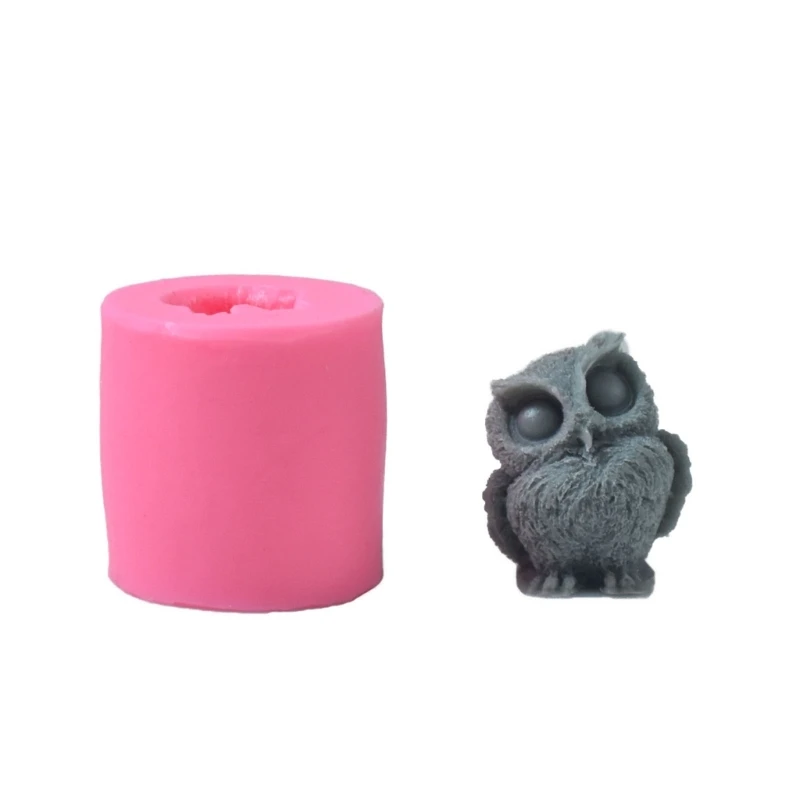 Bird Silicone Mold Owl-Soap Mold Scented Resin Epoxy-Casting Mold Aromatherapy-Mold Handmade-Craft