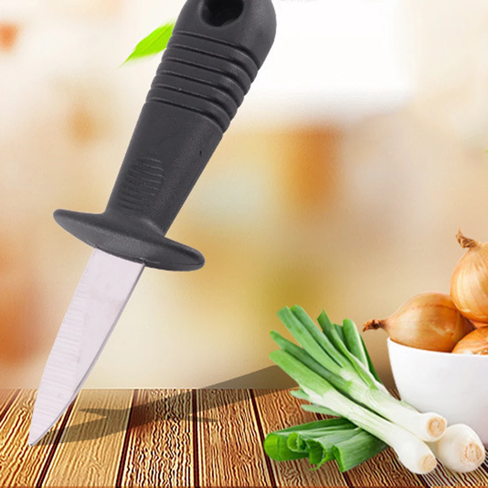 

Oyster Shucker Clam Seafood Shucking Tools Open Shell Kitchen Utensil Stainless Steel Blade Ergonomic Handle Practical
