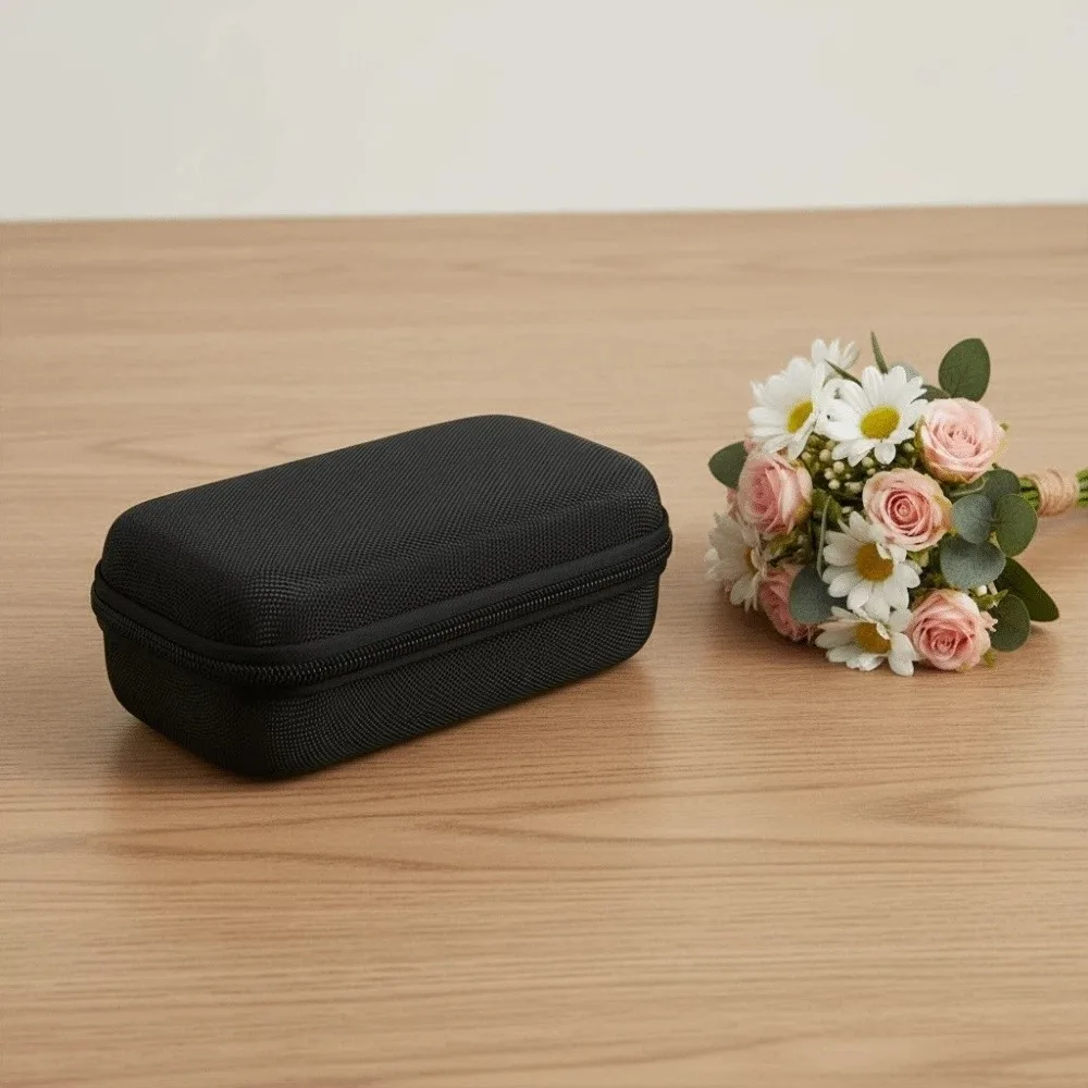 Portable 2/4 Slots Glasses Organizer Large Capacity Anti-lost Glasses Storage Box Oxford Cloth Anti-scratch