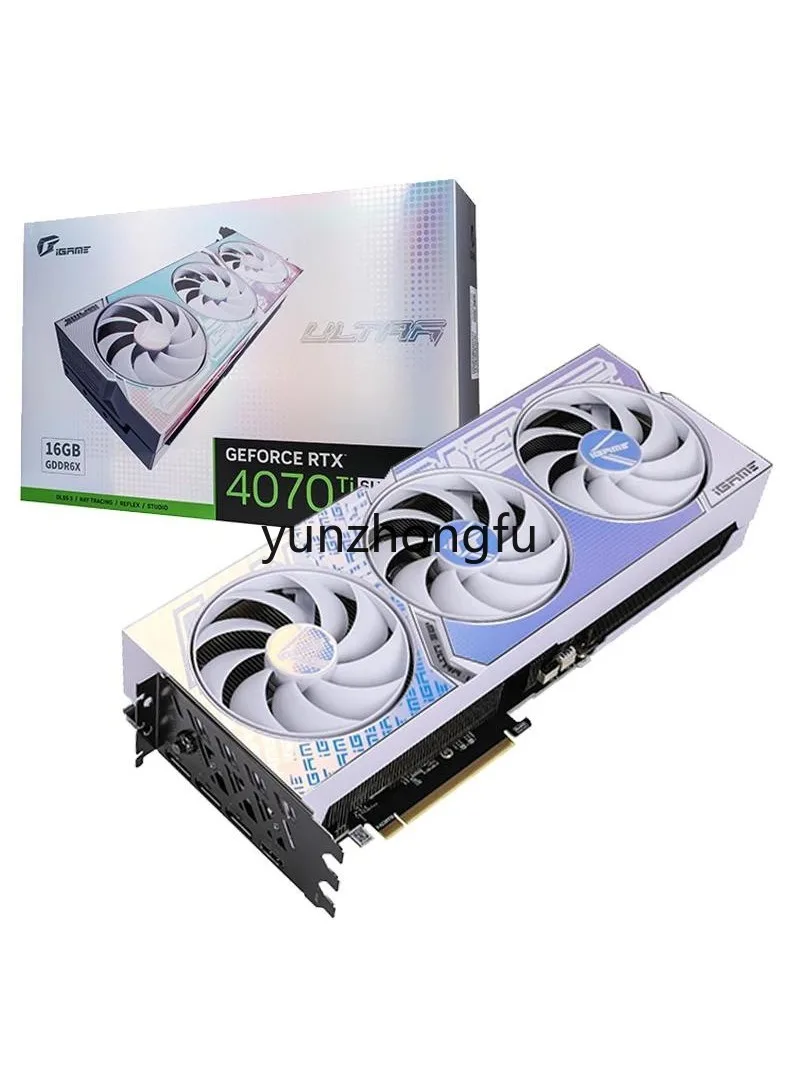 New IGame GeForce RTX 4070 Ti Super Ultra W OC 16gb Game Graphics Card