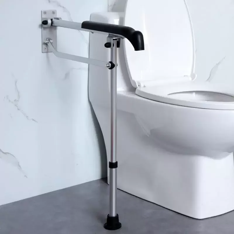 Foldable Barrier-free Toilet Railings, Stable Auxiliary Safety Handles for The Elderly and The Disabled, Bathroom Auxiliary Rods