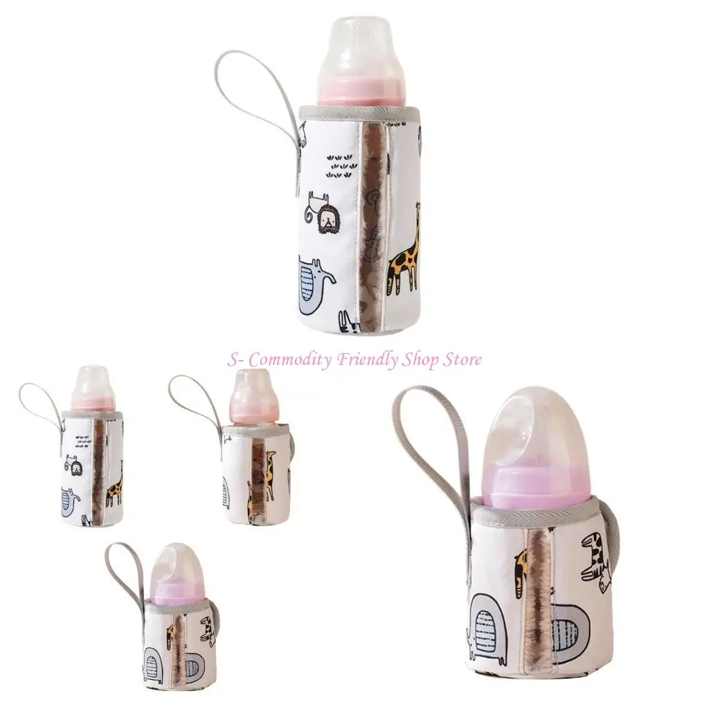 85AE Bottle Insulator Sleeve Milk Bottle Protector Bottle Warm Keeping Cover Washable