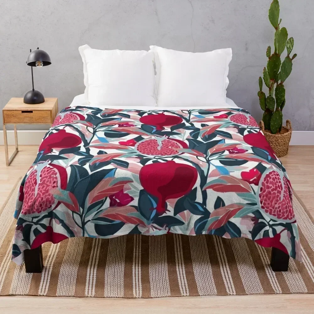 

Pomegranate Throw Blanket Softest Blankets Sofas Of Decoration Thermals For Travel Large Blankets