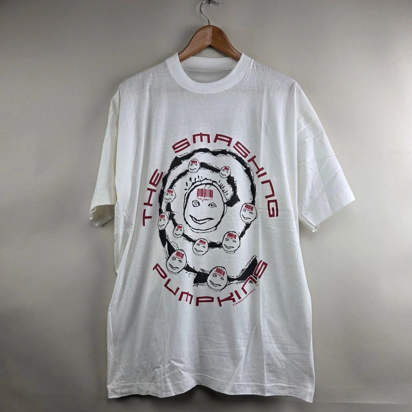 

Ретро-энциклопедия, 1996 г., повседневные и нишевые футболки с короткими рукавами из чистого хлопка для мужчин и женщин с отверстиями Minesota Hole