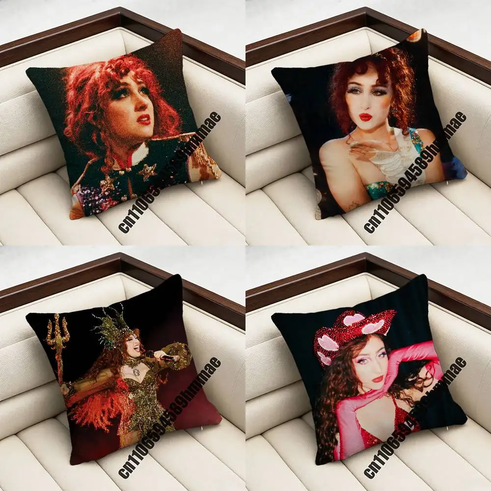 

For Singer C-Chappell Roan Throw Pillow Case Sham 30x30cm 45x45cm 50x50cm Square Office Cushion Cover