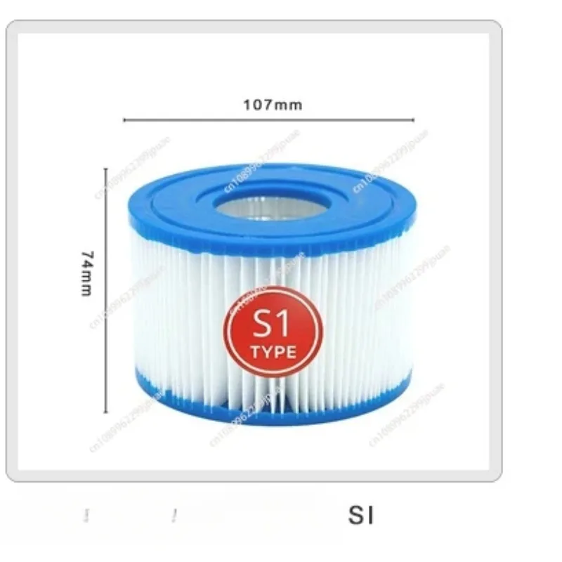 Type VI S1 Filter Cartridge Inflatable Spa Swimming Pool Pump Replacement Filter Element