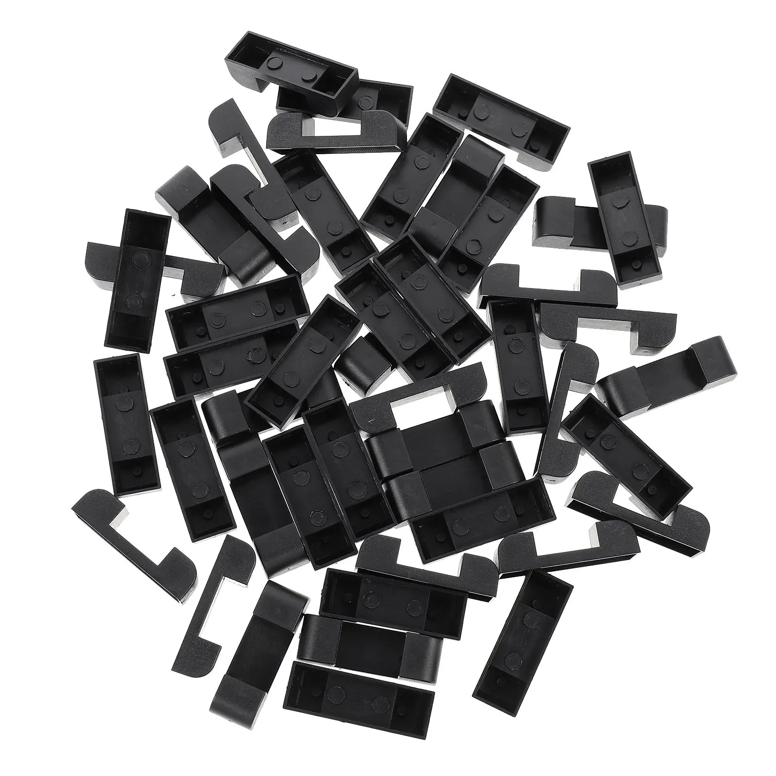 

50Pcs Jewelry Display Stand Bases Plastic Stable Design Easy Use Multiple Applications Jewelry Stand Bases