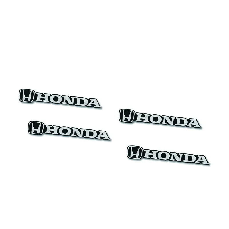 10pcs Car Audio Stickers Speaker Decorate Emblem For Honda Civic Accord CRV Fit Jazz Transalp CBR cb500x Odyssey Vezel Pilot