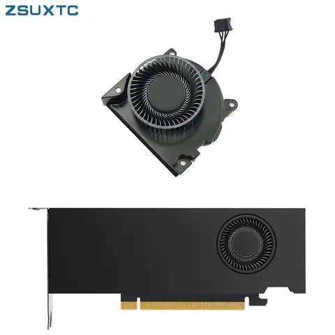 BAPC0420B2UP001 Cooler Fan BAPB0420B2UP001 For PNY NVIDIA Quadro RTX A2000 6GB 12GB Graphics Video Card Cooling Fan