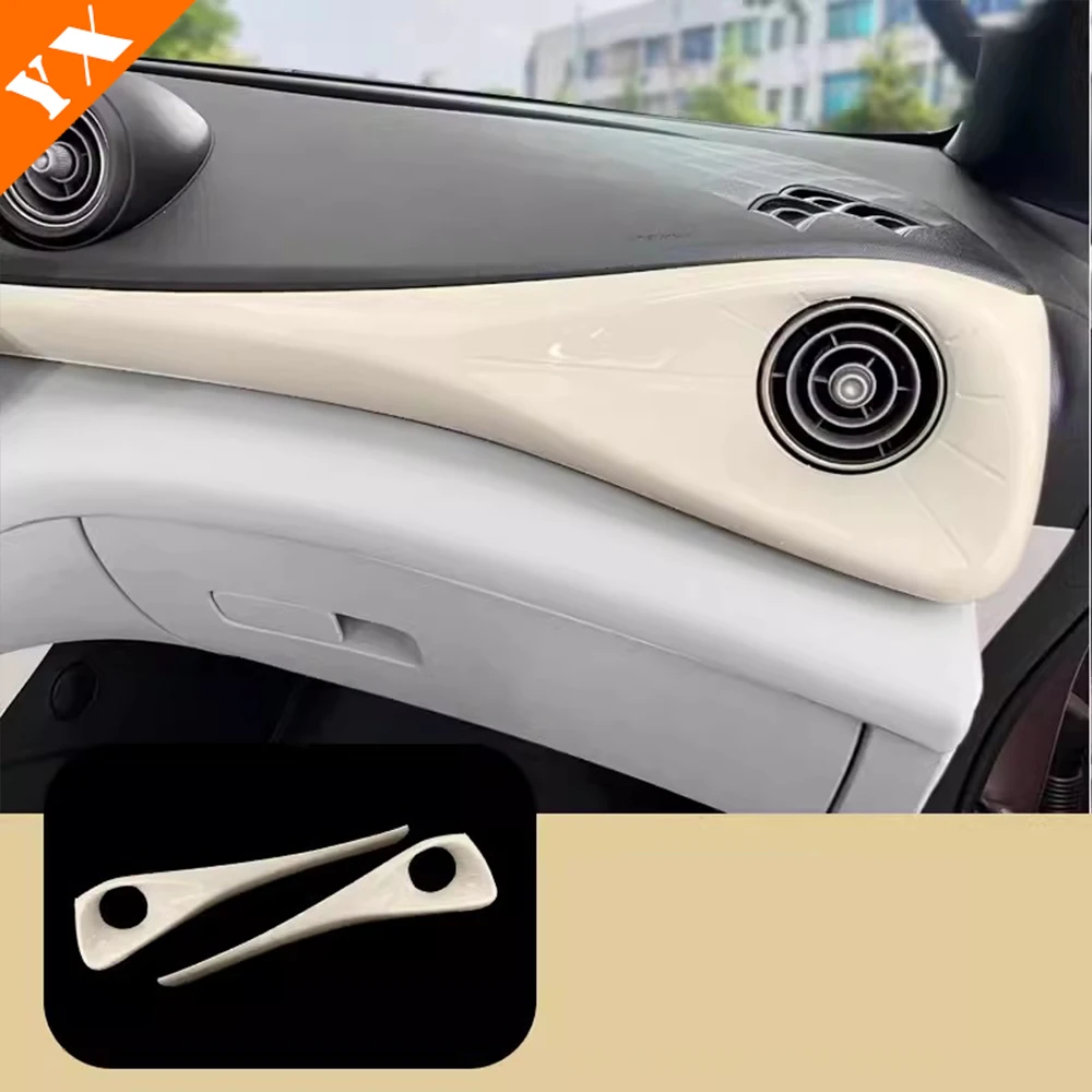 For BYD Dolphin EV Accessories 2021-2023 Car Inner Armrest Car Door Storage Dashboard Trim Front Water Cup Air Vent Cover