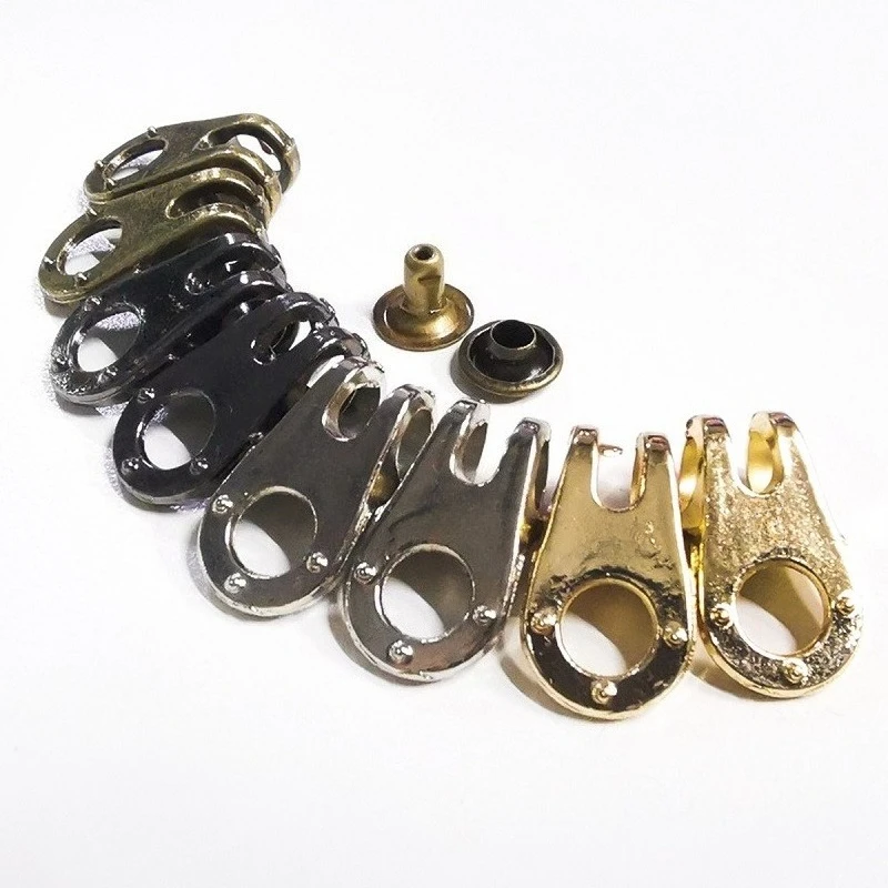 Sets Boot Hooks  Fittings Buckles With Rivets for Repair/Camp/Hike/Climb Shoelace Buckle Accessories