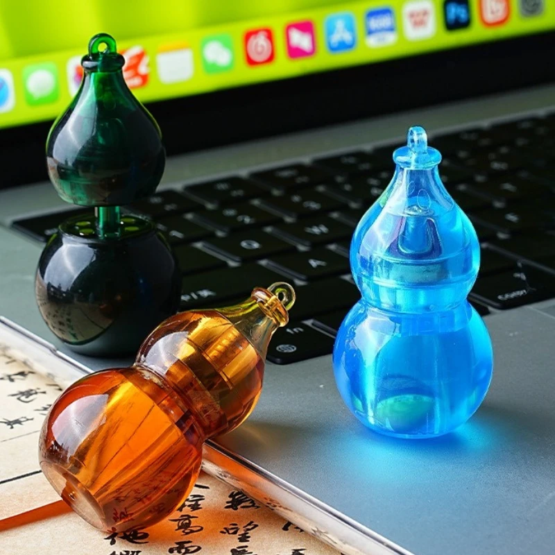 Fidget Spinner Calabash Magnetische Push-Karte Fingerspitze Rotierende Rolle Haptische Münze Schieben Platte Slider EDC Stress Relief Spielzeug