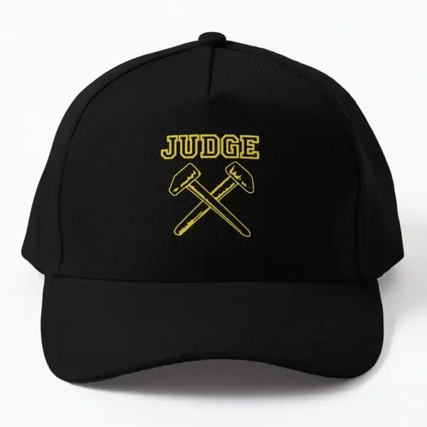 

Бейсбольная кепка Judge Hammer, весенняя шляпа Летняя бейсболка Casquette с спортивным принтом в стиле хип-хоп, женская однотонная уличная кепка от солнца