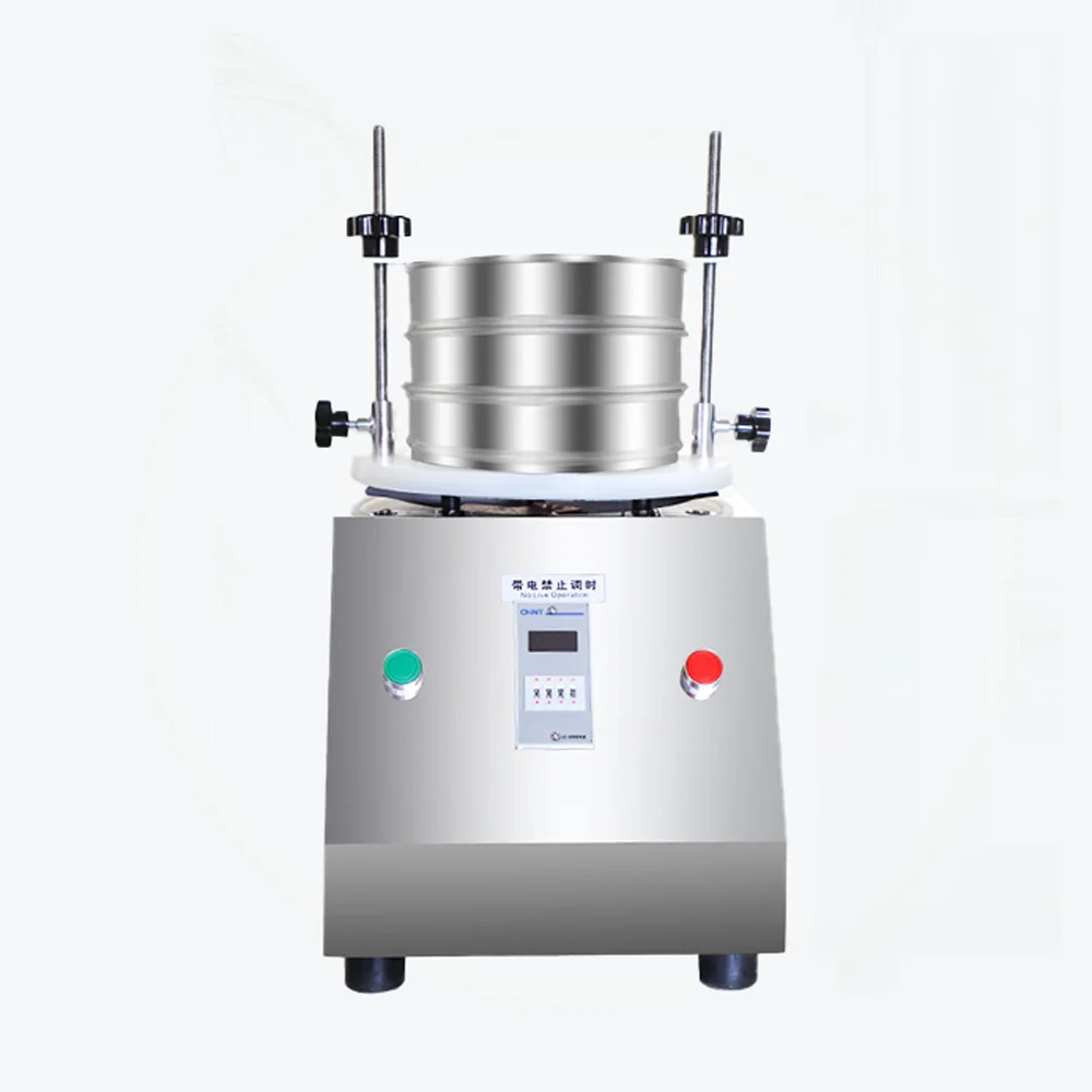Laboratory Analysis Test Screen Soil Powder Test Screening Equipment Stainless Steel Round Vibrating