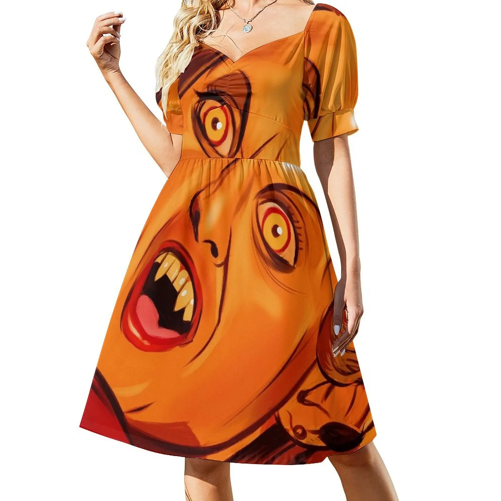 

First Come, First Staked Short-Sleeved Dress ceremony dresses summer clothes for women Dresses