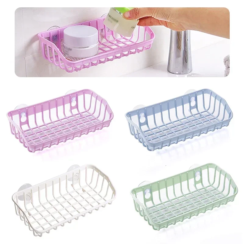 Household Kitchen Sink Drain Rack Sponge Storage Faucet Holder Soap Towel Rack Shelf Organizer Drainer Kitchen Accessories